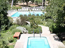 Pool and Spa at Retreat Center